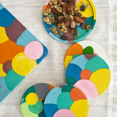 Pack Bases de copos e Pousa Garrafas