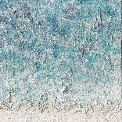 Quadro "A minha Praia III" Tríptico 40x40cm