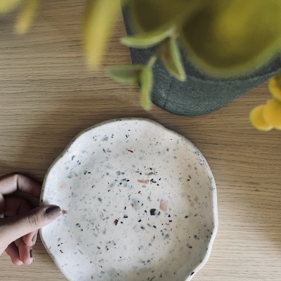 Prato Redondo com Rebordo