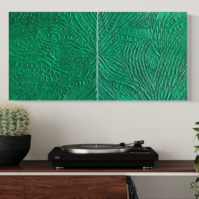 Set 2 Quadros Jungle 40x40cm