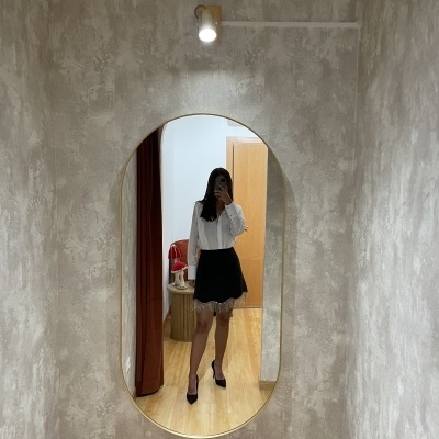 Mini Saia com Brilhos