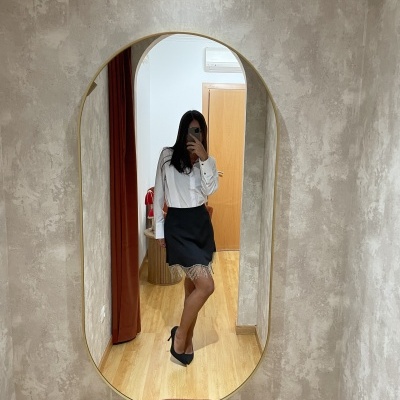 Mini Saia com Brilhos