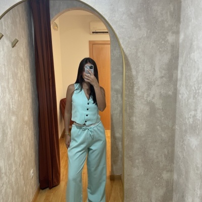 Conjunto Fato Colete e Calças