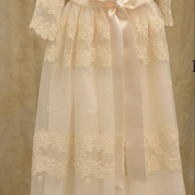VESTIDO LONGO BATISMO