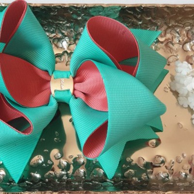 BIG CLEMENTINE II HAIR BOW Gold