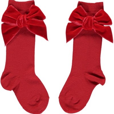 MEIA ATÉ JOELHO COM LAÇO