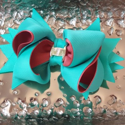 CLEMENTINE HAIR BOW Gold