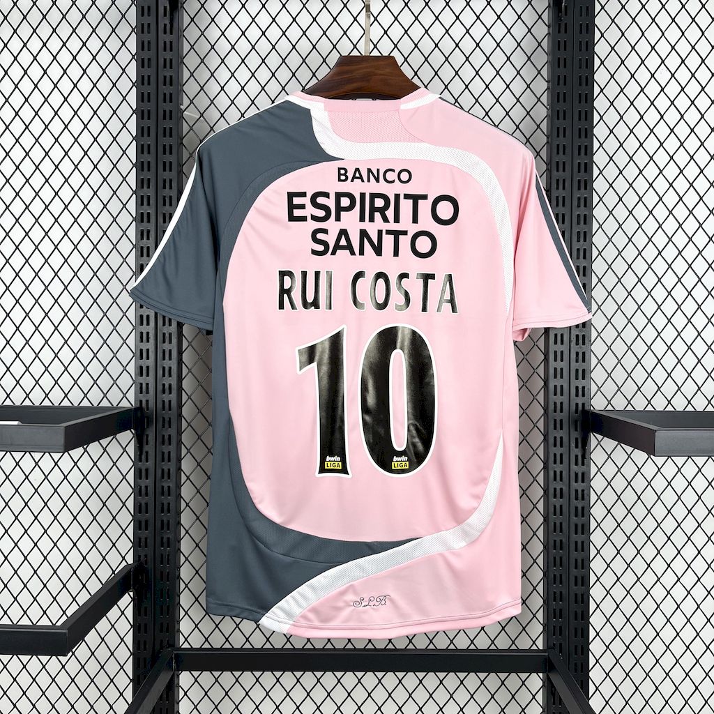 Camisola Retro Benfica 2007/08 NR 10 RUICOSTA Alternativa, S ao 2XL, VERSÃO ADEPTO
