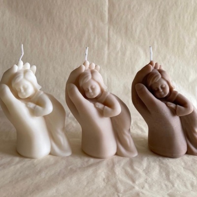 Vela Aromática Mão e Criança