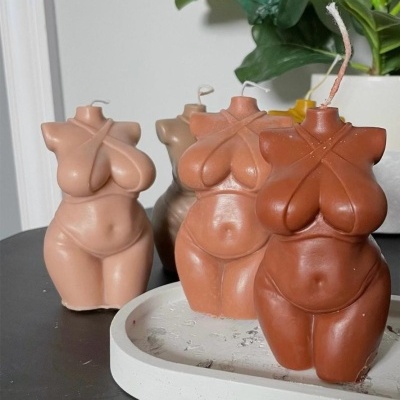 Vela Aromática Corpo Feminino