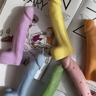 Vela Aromática Pénis