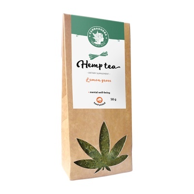 Hemp tea with lemon grass, 50g