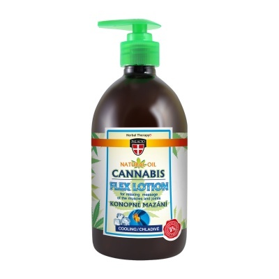 CANNABIS Flex Lotion Pump - Cooling 500ml