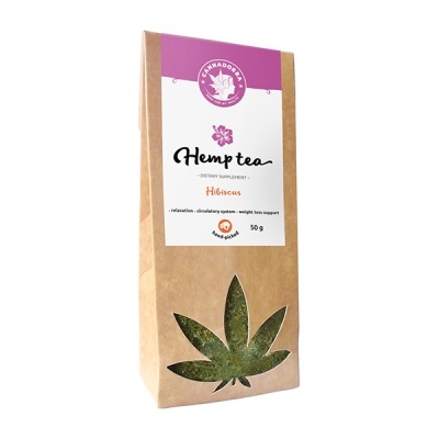 Hemp tea with hibiscus 50g