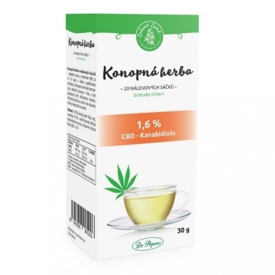 CBD hemp tea portioned 30 g