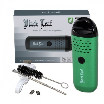 Black Leaf Mini-Vaporizer for Herbs -37 green
