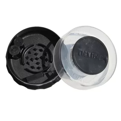 Grinder Vac black with clear cap (0,07L)