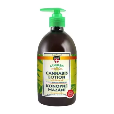 CANNABIS Lotion Pump - with hemp oil 500ml