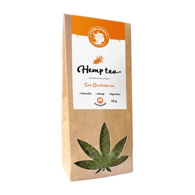 Hemp tea with Sea Buckthorn, 50g
