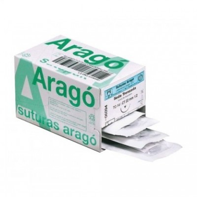 ARAGÓ  C14  2/0  SEDA  CILÍNDRICA