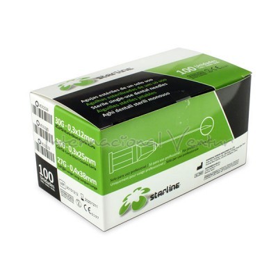 AGULHAS STARLINE  30G  0.3 X 12mm CX/100