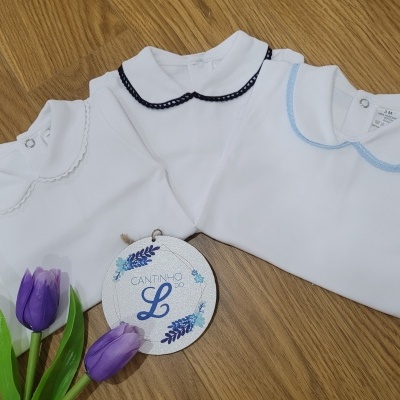 Body com golinha manga comprida