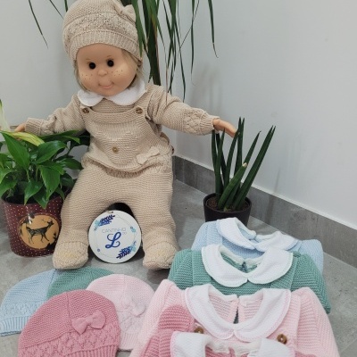 Conjunto 3 peças ursinho