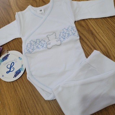 Body interior com calcinhas ursinhos