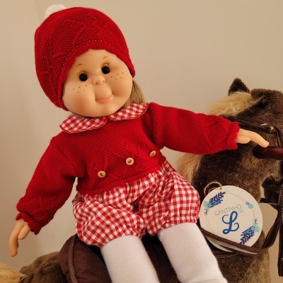 Fofo xadrez vermelho