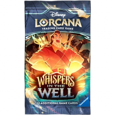 Pacote de cartas Disney Lorcana Whispers in the Well trading card game