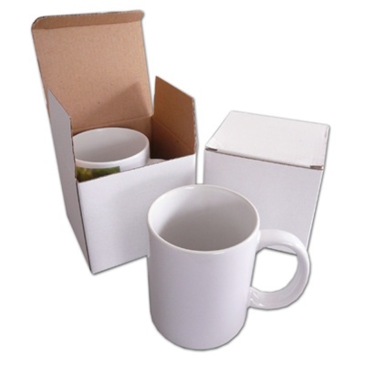 Caixa Branca para Caneca