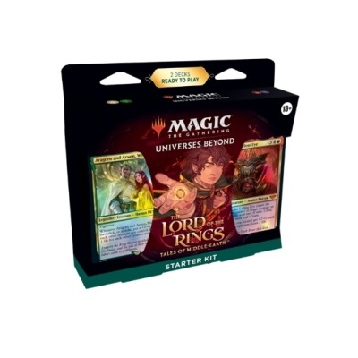 Kit inicial Magic The Gathering The Lord of the Rings Universes Beyond