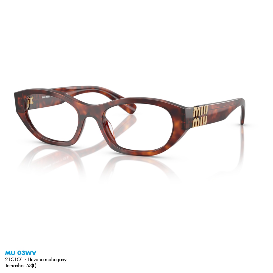 Óculos de vista Miu Miu MU 03WV Óculos de vista Miu Miu MU 03WV