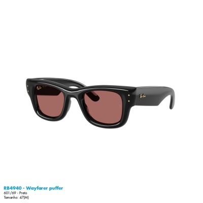 Óculos de sol Ray-Ban RB4940 - Wayfarer puffer