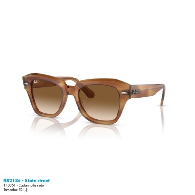 Óculos de sol Ray-Ban RB2186 STATE STREET