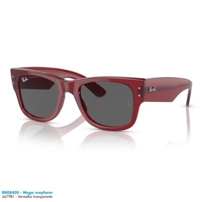 Óculos de sol Ray-Ban RB0840S - Mega wayfarer