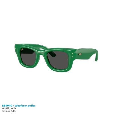 Óculos de sol Ray-Ban RB4940 - Wayfarer puffer