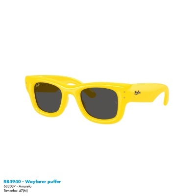 Óculos de sol Ray-Ban RB4940 - Wayfarer puffer