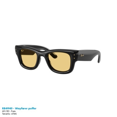 Óculos de sol Ray-Ban RB4940 - Wayfarer puffer