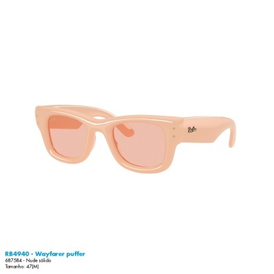 Óculos de sol Ray-Ban RB4940 - Wayfarer puffer