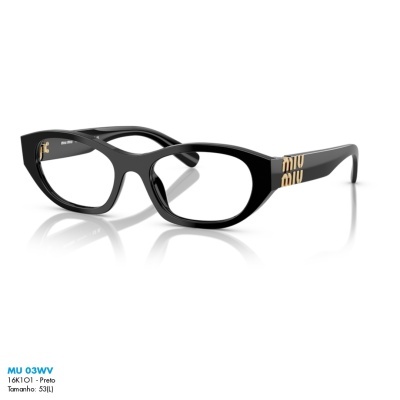 Óculos de vista Miu Miu MU 03WV Óculos de vista Miu Miu MU 03WV
