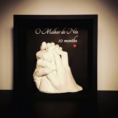 Newborn Family Hands - box