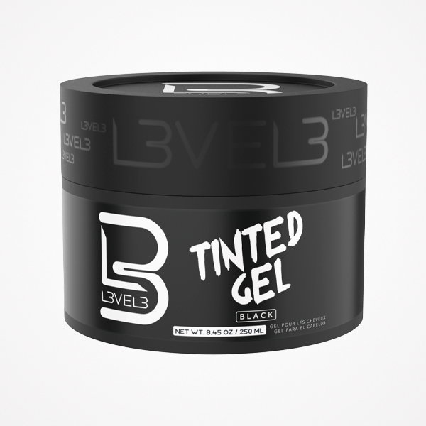 TINTA GEL PRETA DE FIXAÇÃO FORTE 250 ML LEVEL 3