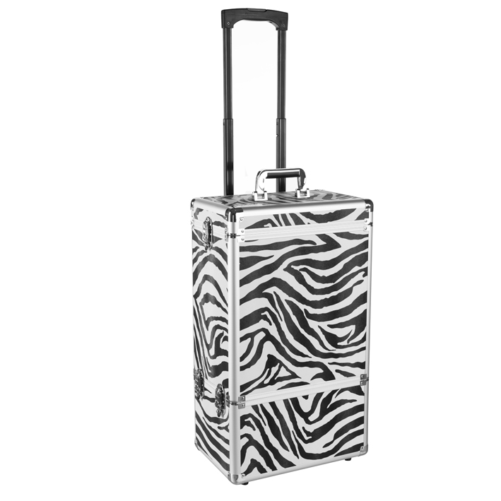 Eurostil&#x20;Mala&#x20;Trolley&#x20;4&#x20;corpos&#x20;Zebra