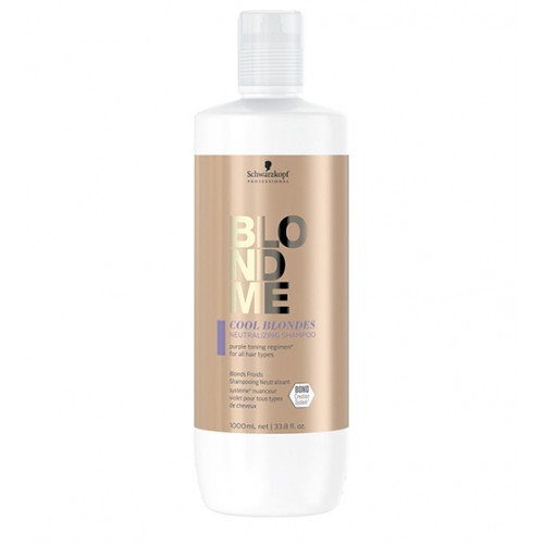 SCHWARZKOPF&#x20;BLONDME&#x20;COOL&#x20;BLONDES&#x20;NEUTRALIZING&#x20;SHAMPOO&#x20;1000ML