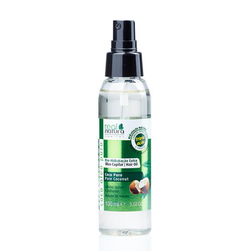Real Natura Óleo Capilar Pro-Nutrição Extra coco Puro 100ml