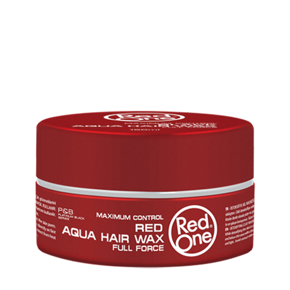 Red One Aqua Hair Wax Red 150ml