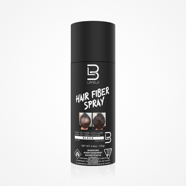 SPRAY NEGRO FIBRA CAPILAR 125 G LEVEL 3