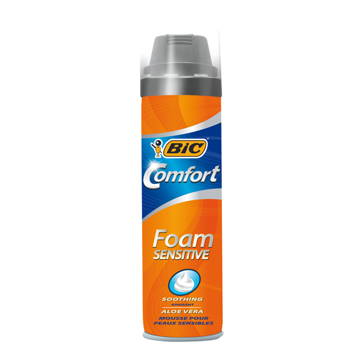 Bic&#x20;Sensitive&#x20;Espuma&#x20;de&#x20;Barbear