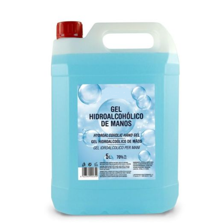 &#x00C1;lcool&#x20;Gel&#x20;&#x20;hidroalc&#x00F3;olico&#x20;5&#x20;Litros